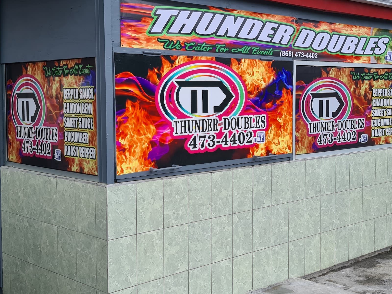 Thunder Doubles — Doubles in Chaguanas, Trinidad and Tobago