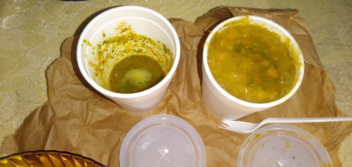 Sauce Doubles — Doubles in Tunapuna, Trinidad and Tobago