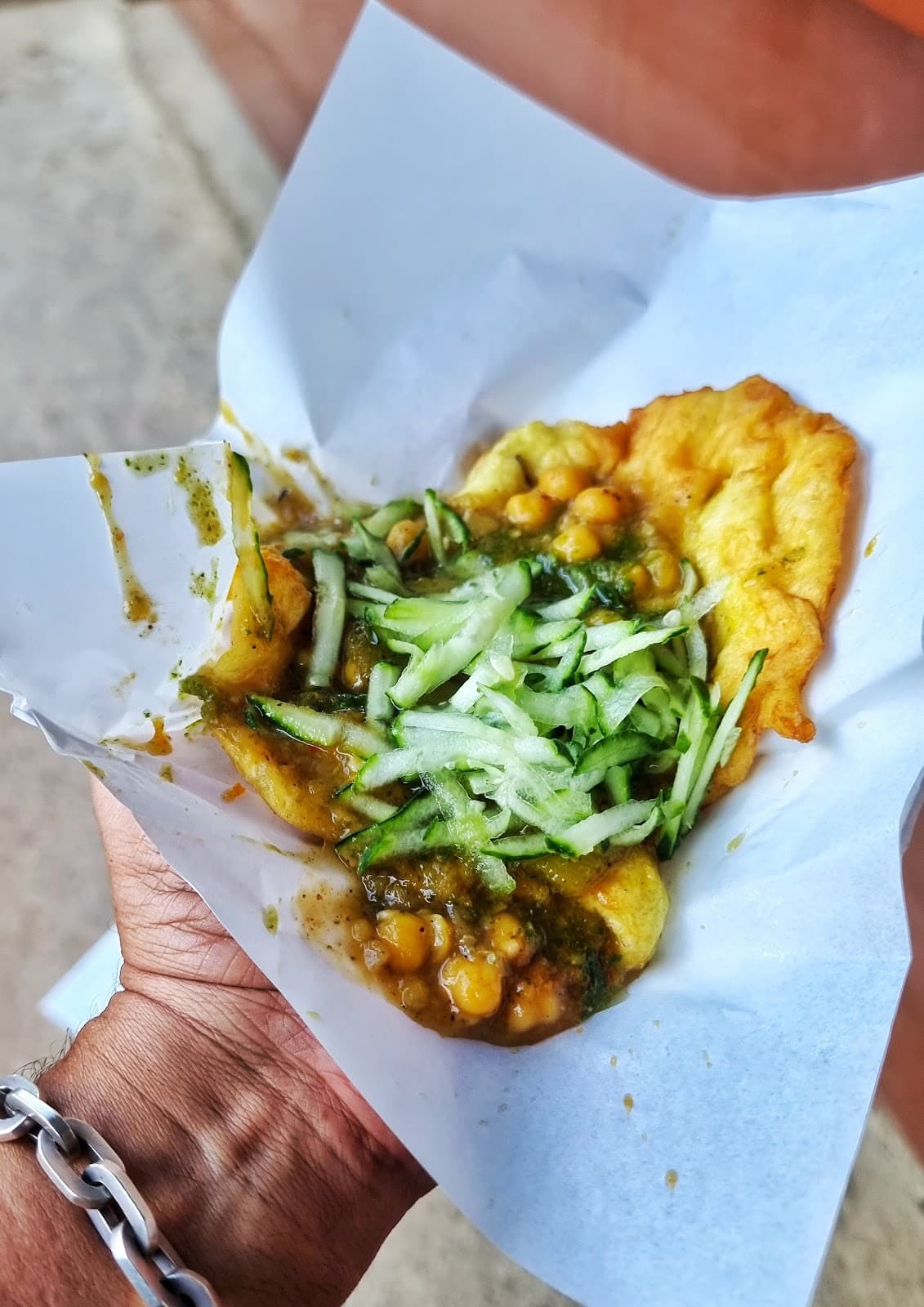 Frank's Hot Doubles — Doubles in Curepe, Trinidad and Tobago