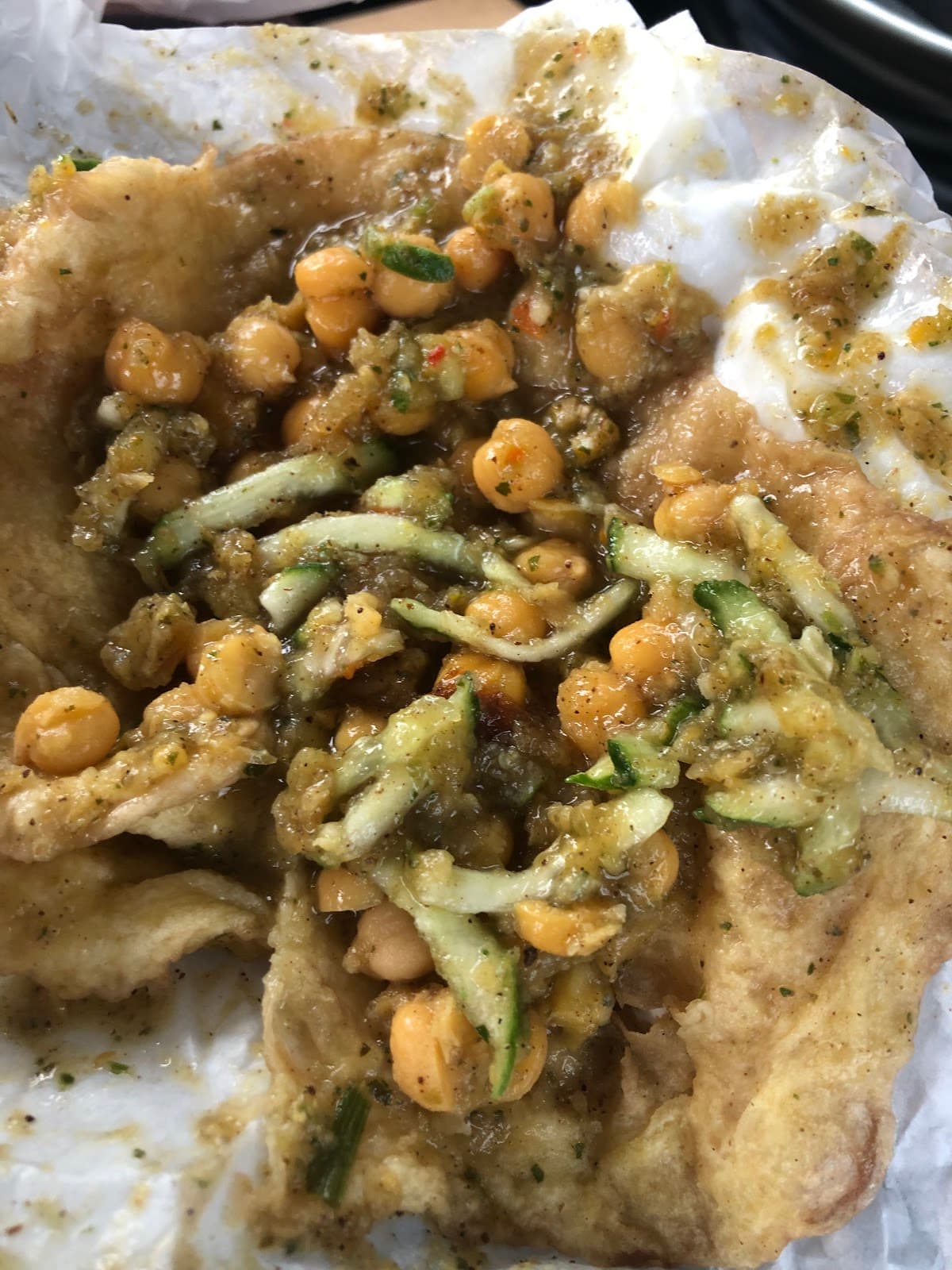 Sauce Doubles — Doubles in Port of Spain, Trinidad and Tobago